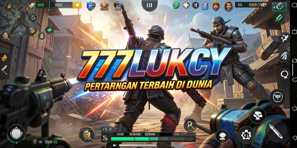 Tangkapan layar utama <strong>777LUKCY</strong> menampilkan pertarungan seru dengan grafis yang mengesankan.