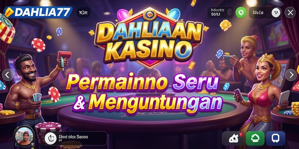 Tampilan gameplay DAHLIA77 yang seru dan menghibur.