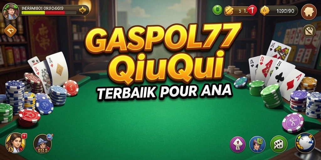 Tampilan gameplay QiuQiu yang seru dan mendebarkan di GASPOL77.