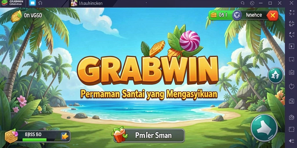 Menampilkan gameplay GRABWIN yang seru dan menghibur.