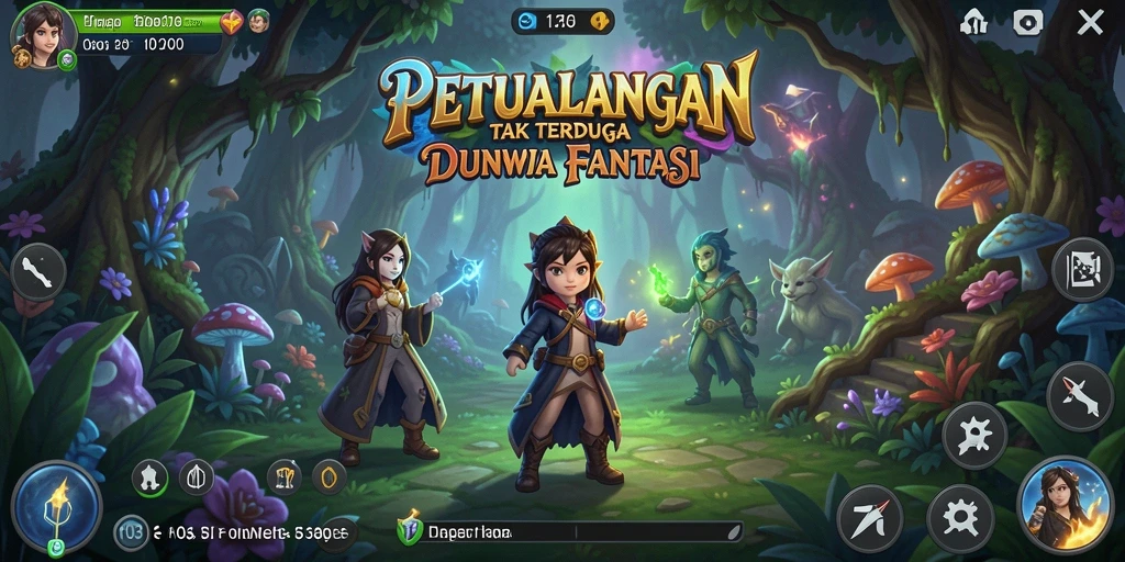 Tampilan gameplay petualangan menakjubkan dan penuh aksi di H03.