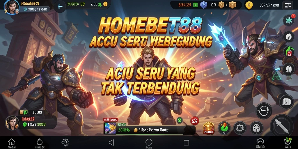 Gameplay HOMEBET88 yang menegangkan dan penuh aksi.