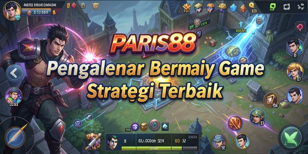 Gameplay seru dalam PARIS88 menampilkan strategi dan pertempuran