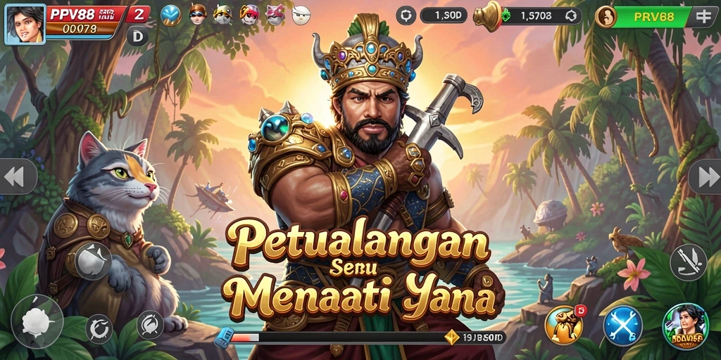 Tampilan gameplay seru dalam PPV88 yang menawarkan petualangan menarik.