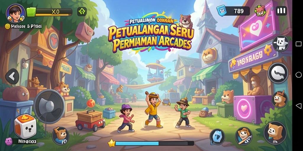 Tampilan seru gameplay PT89 yang menantang.