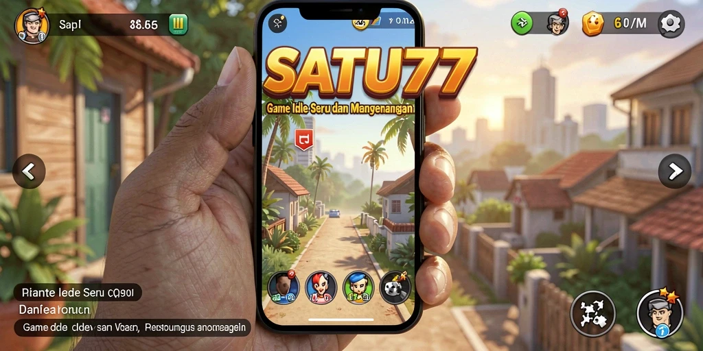 Tampilan gameplay <strong>SATU77</strong> yang menampilkan aksi Idle yang seru.