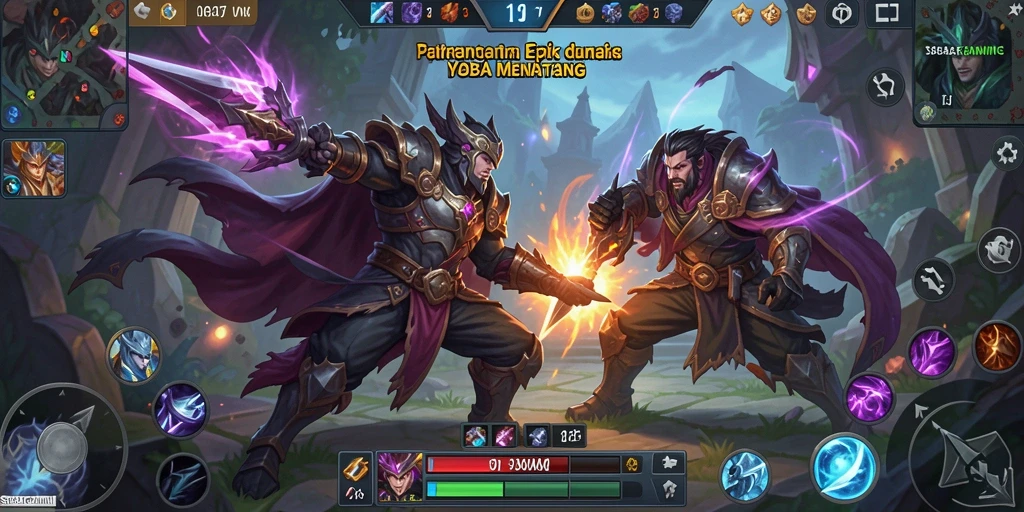 Tangkapan layar gameplay penuh aksi SOBATGAMING dengan grafis menarik.