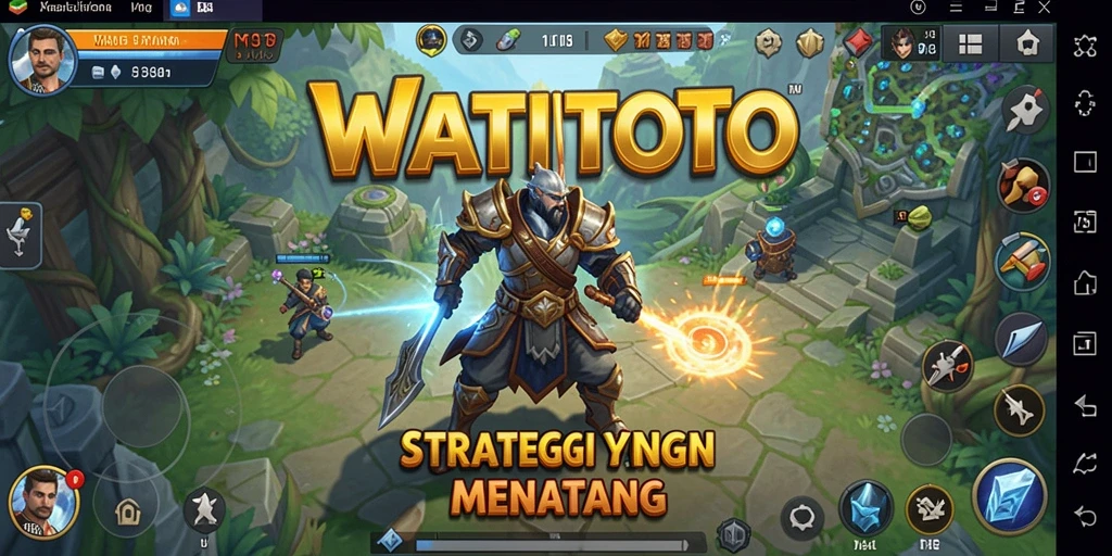 Tampilan gameplay WATITOTO yang penuh strategi dan ketegangan.